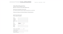 Desktop Screenshot of permit.centralcityparking.com